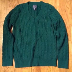 Chaps evergreen sweater